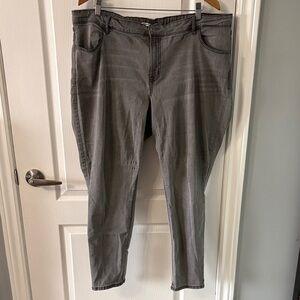 Old Navy Gray Super Skinny Jeans